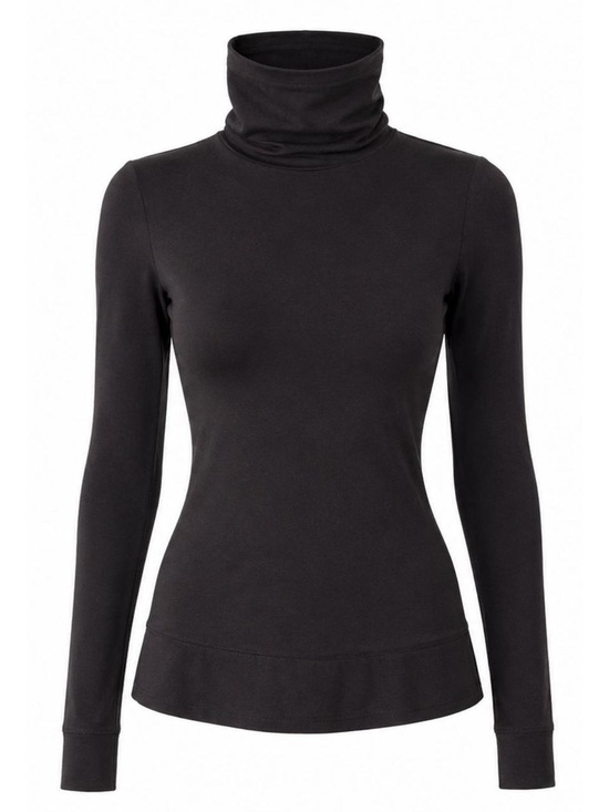 SPANX Other - SPANX Dark Brown Fitted Turtleneck Shape-wear